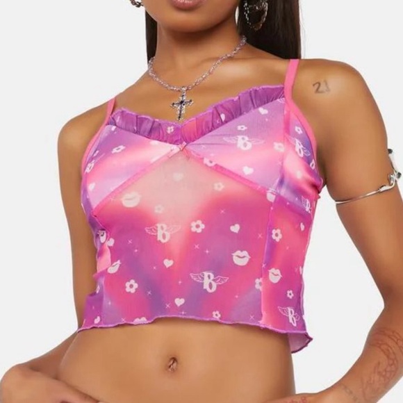 Bratz X SkinnyDip Cami Top size 8 BNWT - Picture 1 of 7